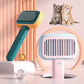 Colorful stainless steel pet comb