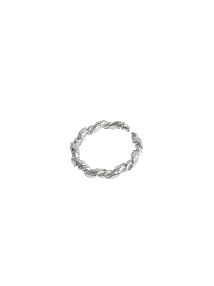 Twist Cord For Braiding Ring Women's Minimalist Design Japanese And Korean All-match Niche