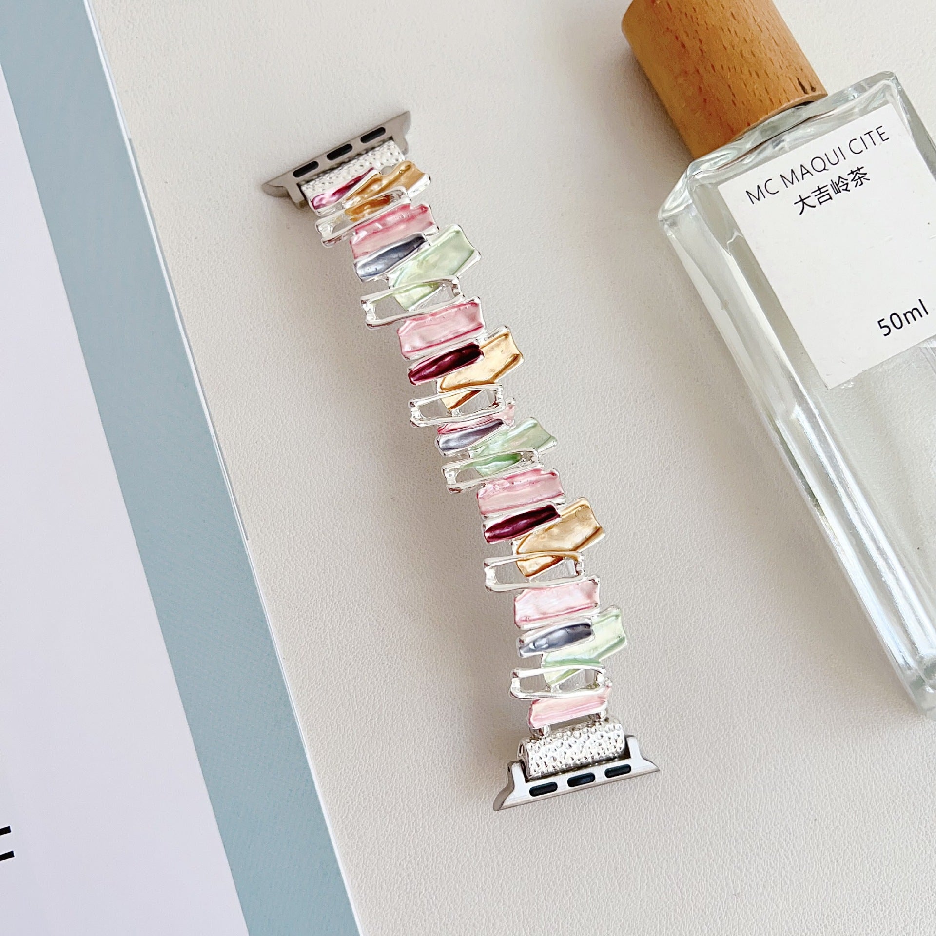 Dopamine Oil Painting Metal Stretch Strap